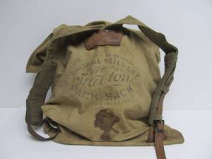 lot 87 image: Awesome Old Large 1920s-30s MARSHALL WELLS Ike Walton Pack Sack