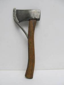 lot 88 image: Fantastic Antique MARBLE ARMS Safety Hatchet No. 6
