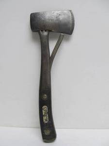 lot 90 image: Fantastic Antique MARBLE ARMS Safety Hatchet No. 2