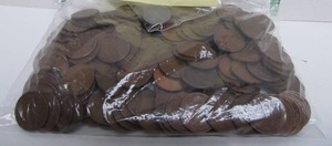 lot 54 image: Lot of Approx 200 Assorted Wheat Pennies