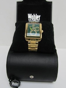 lot 121 image: New or Like-New WOHLER Mens Watch wCase