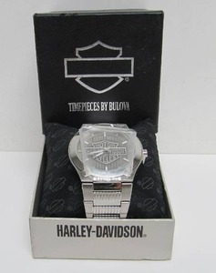 lot 122 image: Brand New HARLEY DAVIDSON Mens Watch by Bulova