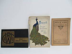 lot 134 image: Group of Antique Jewelry etc Catalogs