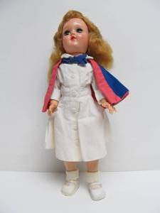 lot 139 image: Excellent Vintage Ideal Doll Company Nurse Toni Doll