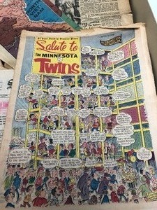 lot 158 image: Estate Lot of Vintage Newspapers etc