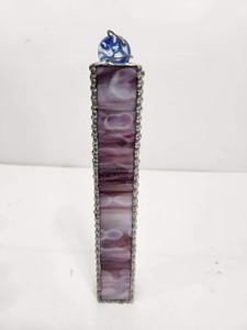 lot 196 image: Slag Glass Kaleidoscope 
