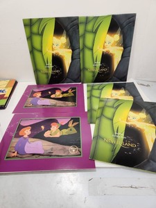 lot 219 image: Lot of Quality DISNEY Movie Animation Artwork in Folders