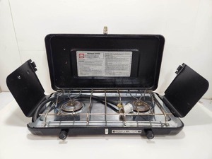 lot 243 image: New or Like-New PRIMUS Sweden Deluxe 2-Burner Camp Stove