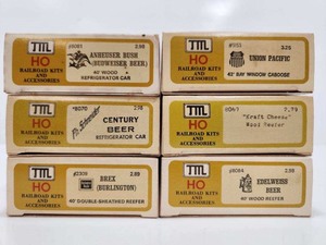 lot 249 image: NOS Vintage HO Train Cars wOriginal Boxes