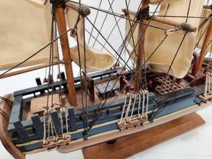lot 307 image: S.S. ENDEAVOUR Wooden Ship Display