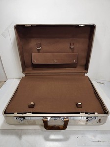 lot 302 image: Vintage HALIBURTON Zero Metal Suitcase