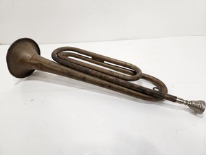 lot 350 image: Old Vintage 1930s era SILVERTONE Bugle