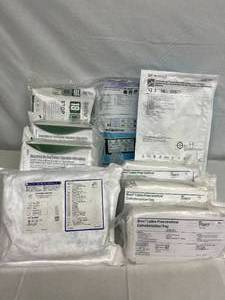 $$$$ Fantastic Lot of Catherization Trays, Catheters, Multi Lumen Venous Catherization Kit, Short Term Dialysis Catheter, Sure Step Foley Tray Systems - Most All With Expiration In 2024 Please See Pictures For All That Is Included In This Lot