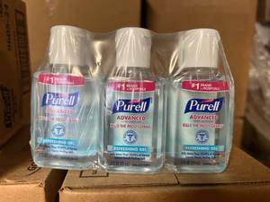 MSRP $800  12 Cases24 Bottles per Case PURELL Advanced Hand Sanitizer Refreshing Gel, Clean Scent, 2 fl oz Travel Size Flip Cap Bottle 9605 Expiration 0323 ANOTHER GREAT ITEM SELLING FAST ON EBAY