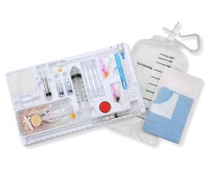 MSRP $2500  10 NEW Packages Safe-T-Centesis 6 Fr Catheter Drainage Trays, Sterile - Expiration 1124 See Description For Details