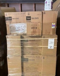 MSRP $1000  10 Cases12 Containers Each Case PDI Super Sani Cloth Large Wipe Size Germicidal Disposable Wipes Q55172 Expiration Date 0223
