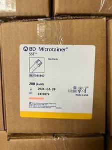 MSRP $1800  6 Box200 per Box&nbspBD&nbspMicrotainer Capillary Blood Collector and BD Microgard Closure - Textured Inner Surface &amp Large Tube Diameter To Aid Sample Mixing&nbspExpiration 0224
