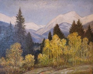lot 79 image: Original Fine Art Landscape - Foothills