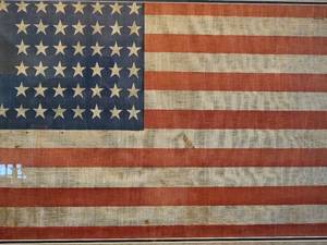 lot 90 image: Historic Americana 44 Star American Flag