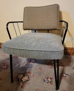 lot 24 image: Fantastic Mid-Century Modern Accent Chairs - Pair