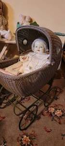 lot 98A image: Antique Dolls & Accessories