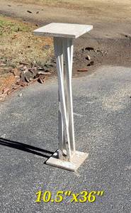 lot 57B image: Primitive Arts & Craft Pedestal