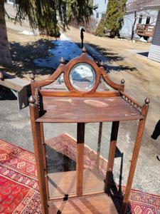 lot 75A image: Duncan Phyfe Open Curio Stand