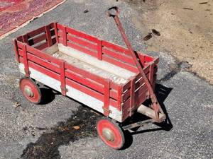 lot 97A image: Vintage Wagon & Scooter