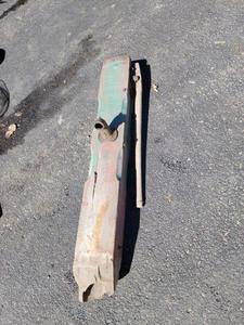 lot 19C image: Primitive Minneapolis Bradley & Clark Stamped Wooden Water Pump