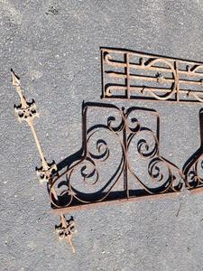 lot 231 image: Wrought Iron Architectural Component