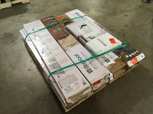 Mix lot of Wood Flooring, Customer returns review all pictures