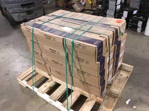 Armstrong Flooring  Imperial Texture VCT 12 in. x 12 in. Classic Black Standard Excelon Commercial Vinyl Tile (45 sq. ft.  case) 24 CASESCustomer returns review all pictures
