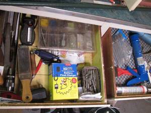 lot 229 image: (2) drawers of fun finds including ...