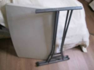 lot 326 image: Personal sized workstation table th...