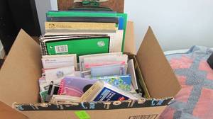 lot 37 image: Box of Assorted note books