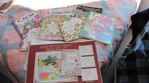lot 49 image: Expensive lot of Zen therapy adult coloring books