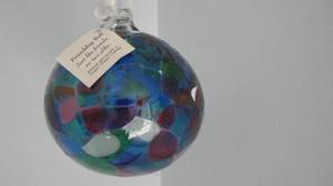 lot 56 image: Stained glass style Multi-color friendship ball