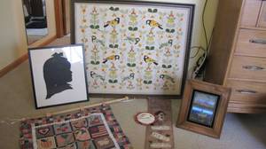 lot 78 image: variety of wall hangingspictures