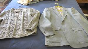 lot 87 image: variety mens suitsjackets sizes 44...