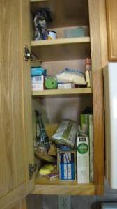 lot 99 image: entire contents of cupboard see pic...
