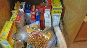 lot 106 image: Much Food Items