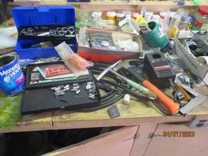 lot 216 image: Massive collection hardware and too...