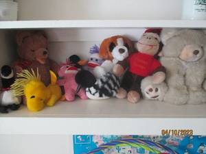 lot 261 image: Collection of assorted stuffed anim...