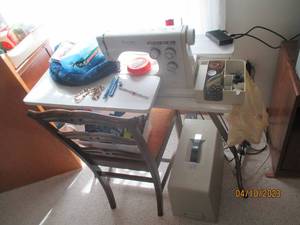 lot 273 image: Viking Husqvarna Sewing machine wit...