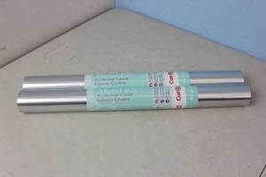 lot 66 image: NEW - 2 ROLLS CON-TACT 06f-c8m02-06 Shelf And Drawer Liner, 6 Ft L, 18 In W, Vinyl, Stainless Steel 790444086028 MSRP $29.98