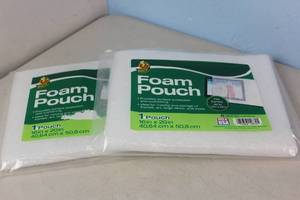 lot 143 image: NEW - 2 Packs of Duck Foam Pouches