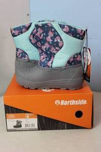 lot 223 image: NEW - Northside Frosty Winter Boots - Toddlers SIZE 18 679759675182