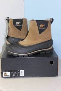 lot 229 image: NEW - Sorel Buxton Pull On Boot - Mens SIZE 11 190540700895 MSRP $144.95
