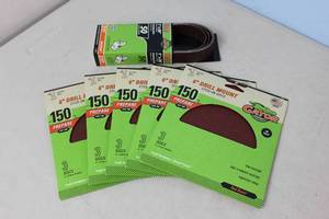 lot 237 image: NEW - Gator Sanding Belt & Disc Collection - See Pictures