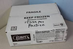 lot 281 image: Case of Bakers Source Chocolate Chip Cookies Best By 5172024